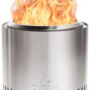OutVue 19.5 inch Stainless Steel Smokeless Fire Pit