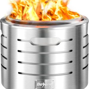 BeyondHOME 19.3 Inches Smokeless Instant Fire Pit