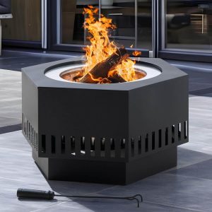 Sunjoy 28 inch Smokeless Fire Pit