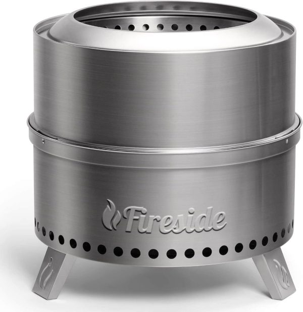 TURBRO 19 Inch Smokeless Fire Pit